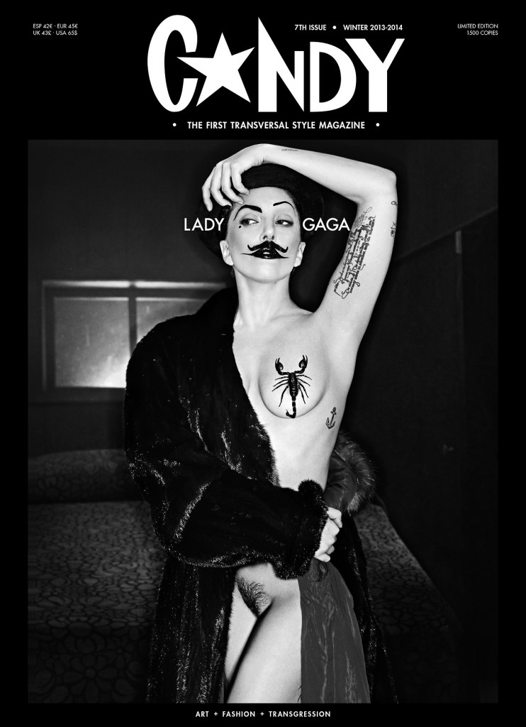 Lady Gaga covers Candy magazine