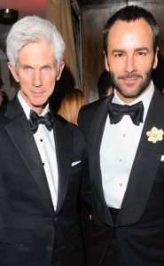 Richard Buckley (left), Tom Ford (right)