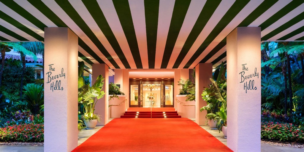Brunei-owned Beverly Hills Hotel, popular with the A-list