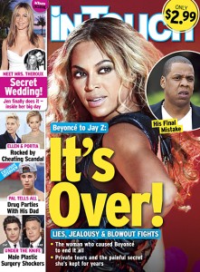 InTouch magazine's cover adds fuel to the fire