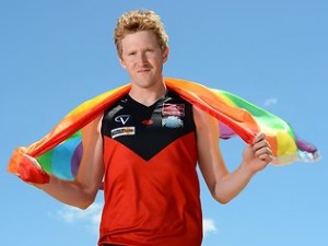 AFL footballer Jason Ball came out in 2012