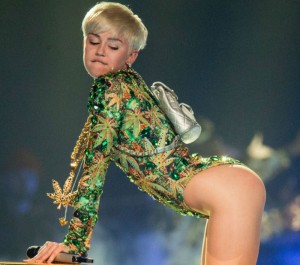 Dope: Miley's 'dress' endorses drugs