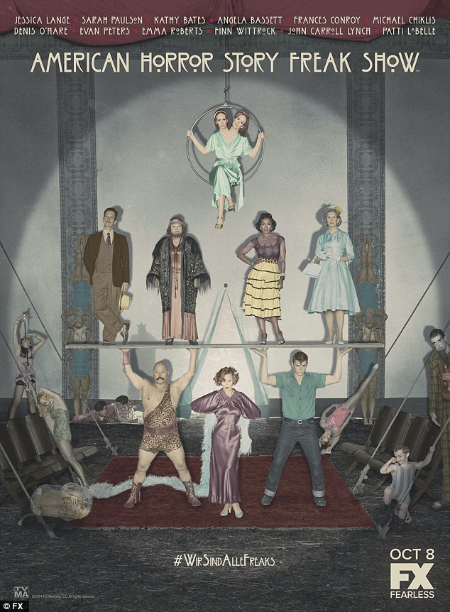 The characters of American Horror Story: Freak Show