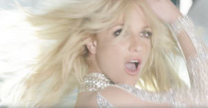 Britney Spears' new song preview with Britney in a diamond suit