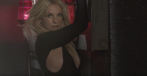 Britney Spears' new song preview with Britney looking at camera