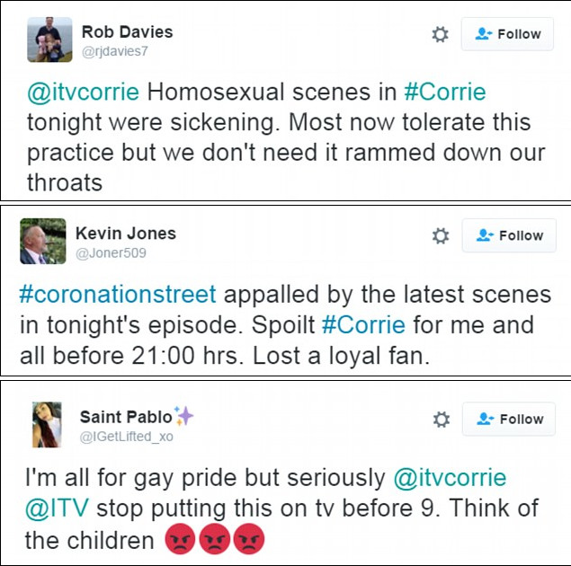 corrie tweets