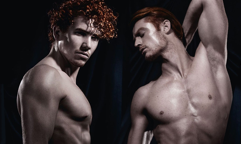 Red Hot Calendar 2017 models posing for today's Cuppán Gay