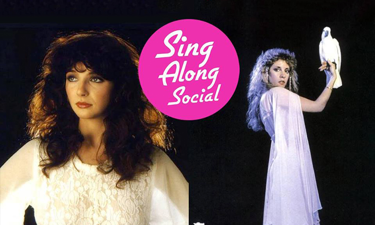 Stevie Nicks and Kate Bush for MVP's Halloween Sing Along Social which is one of the Halloween Parties for LGBT people in Dublin