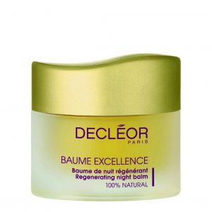 A Décleor baume that could be a part of a facial