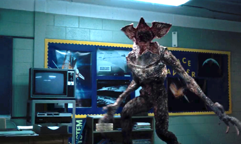 The demagorgon from Stranger Things which is a great non-binary halloween costume