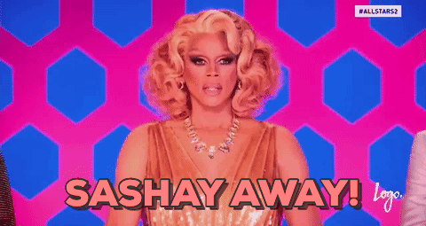 Rupaul telling Oliver Callan to Sashay away for mansplaining sexism