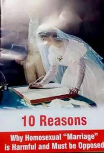 Leaflet Gay Marriage