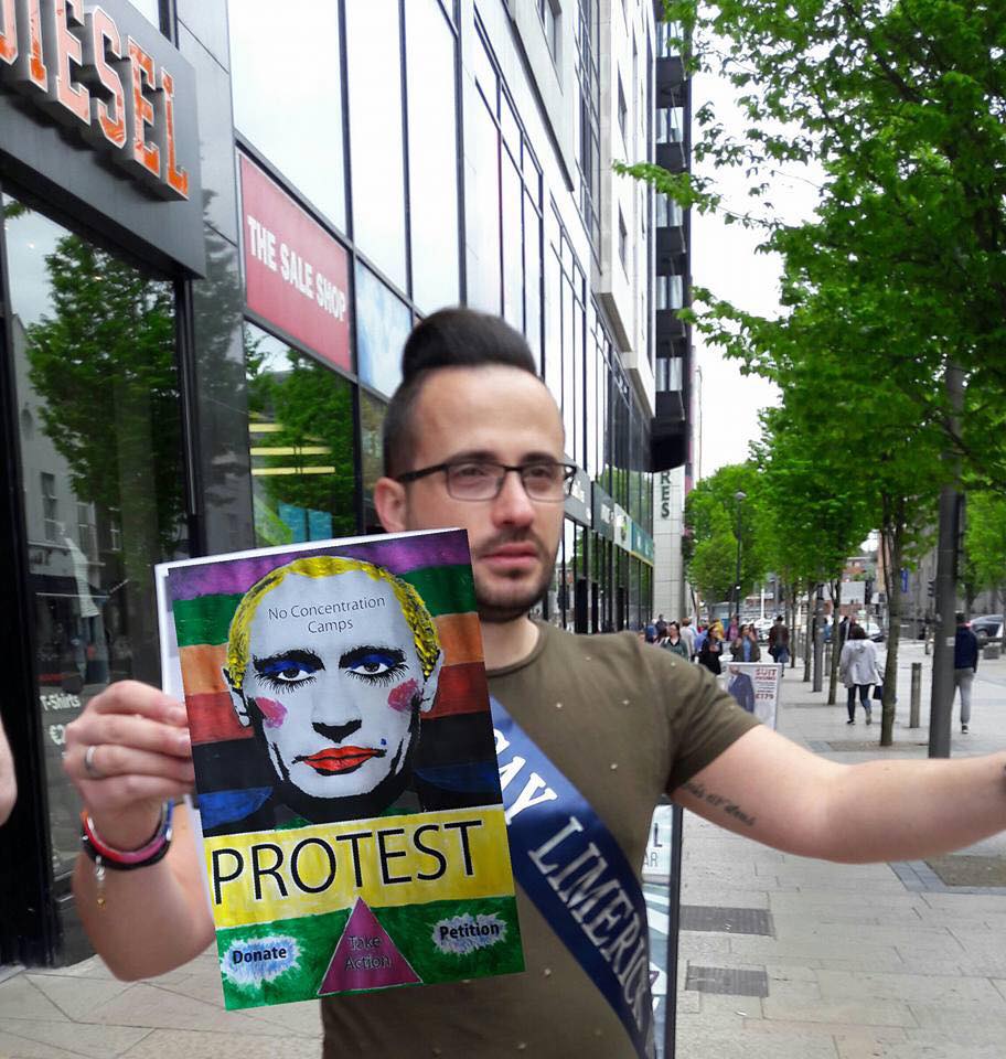 Dr Christian Moretti who is the current Mr Gay Limerick will be at Mr & Ms Gay Limerick event by Limerick Pride