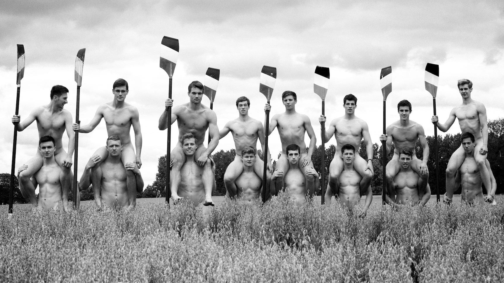 Charity calendar stars the Warwick Rowers banned from 