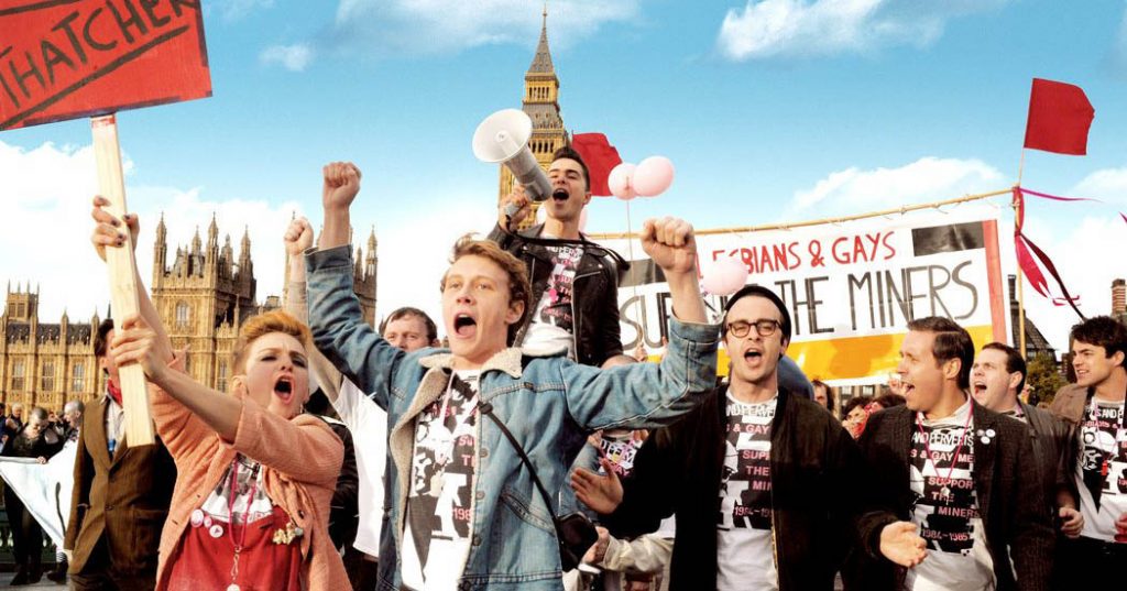 A scene of 'Pride' which won Outstanding Debut of a British Writer, Director or Producer at the BAFTAS