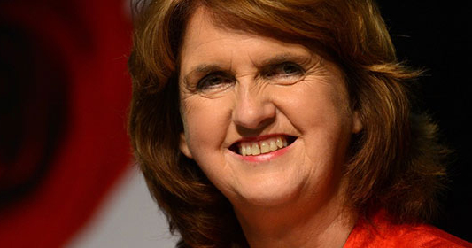 Tánaiste and Minister for Social Protection Joan Burton who signed the commencement order of the gender recognition act