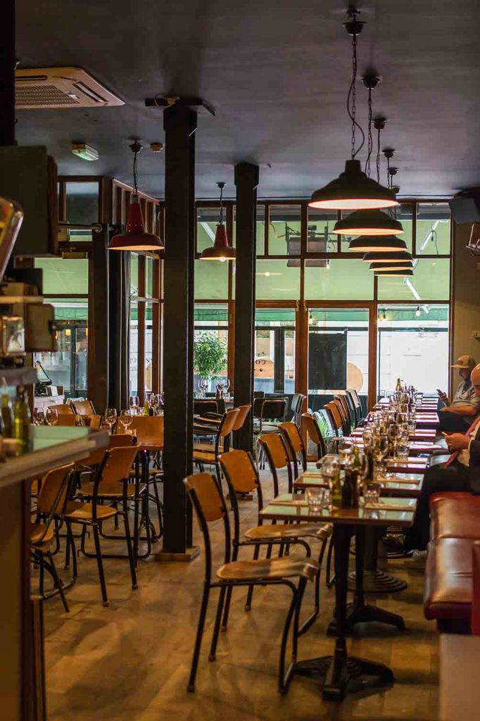 Coppinger row restaurant interior