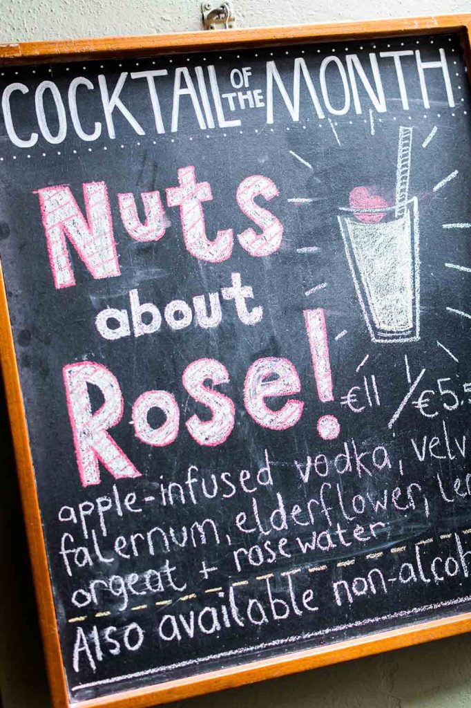 Coppinger row chalkboard