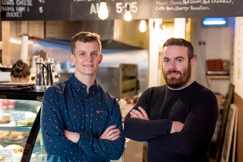 Renan and Paul Kehoe in Aperitivo