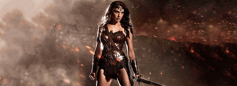 Wonder Woman who is not bi in her 2017 movie, is one of today's Cuppán Gay news stories