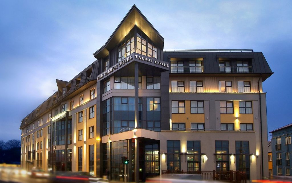 The Talbot Hotel which is where the national antiques art and vintage fair will be on