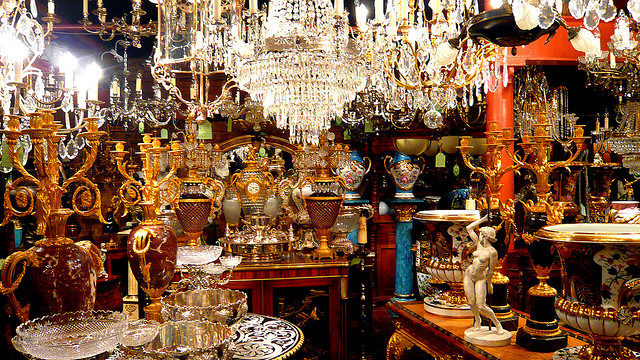 the national antiques art and vintage fair where you could buy a chandelier like this one