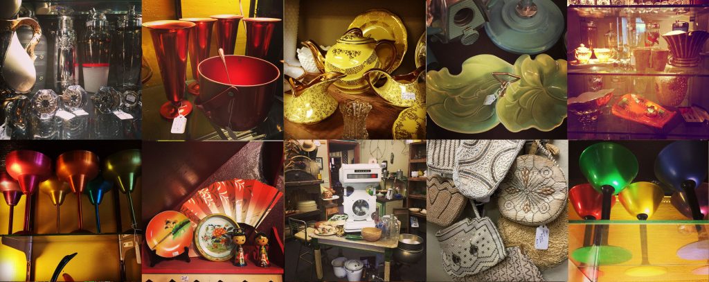 A multitude of objects in a college that you could buy at the national antiques art and vintage fair