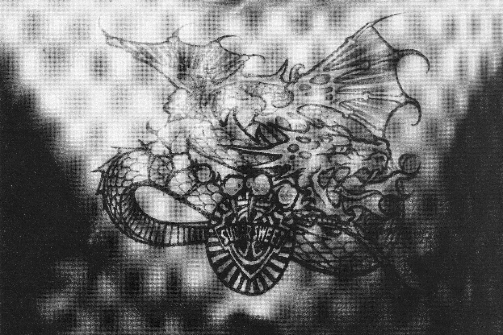 One of the posters from pilly willy and the irish queer archives showing a tattoo