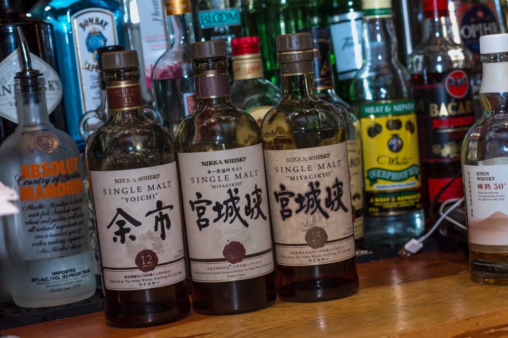Japanese liquor from Yamamori Sushi, who's manager Graham Ryan we interviewed in this month's Amuse Bouche