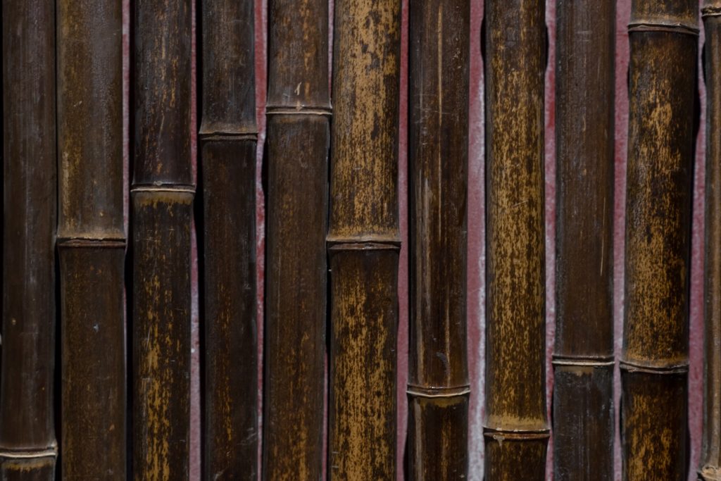 A bamboo wooden panel from Yamamori Sushi, who's manager Graham Ryan we interviewed in this month's Amuse Bouche