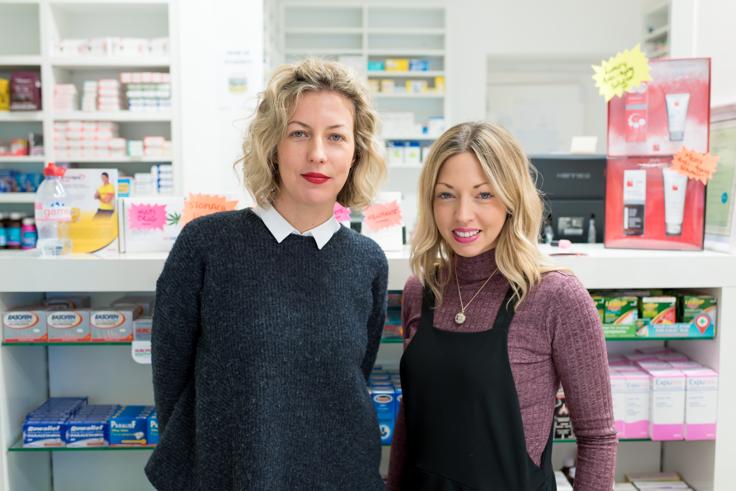 ana adriff from capel st. pharmacy and her colleage