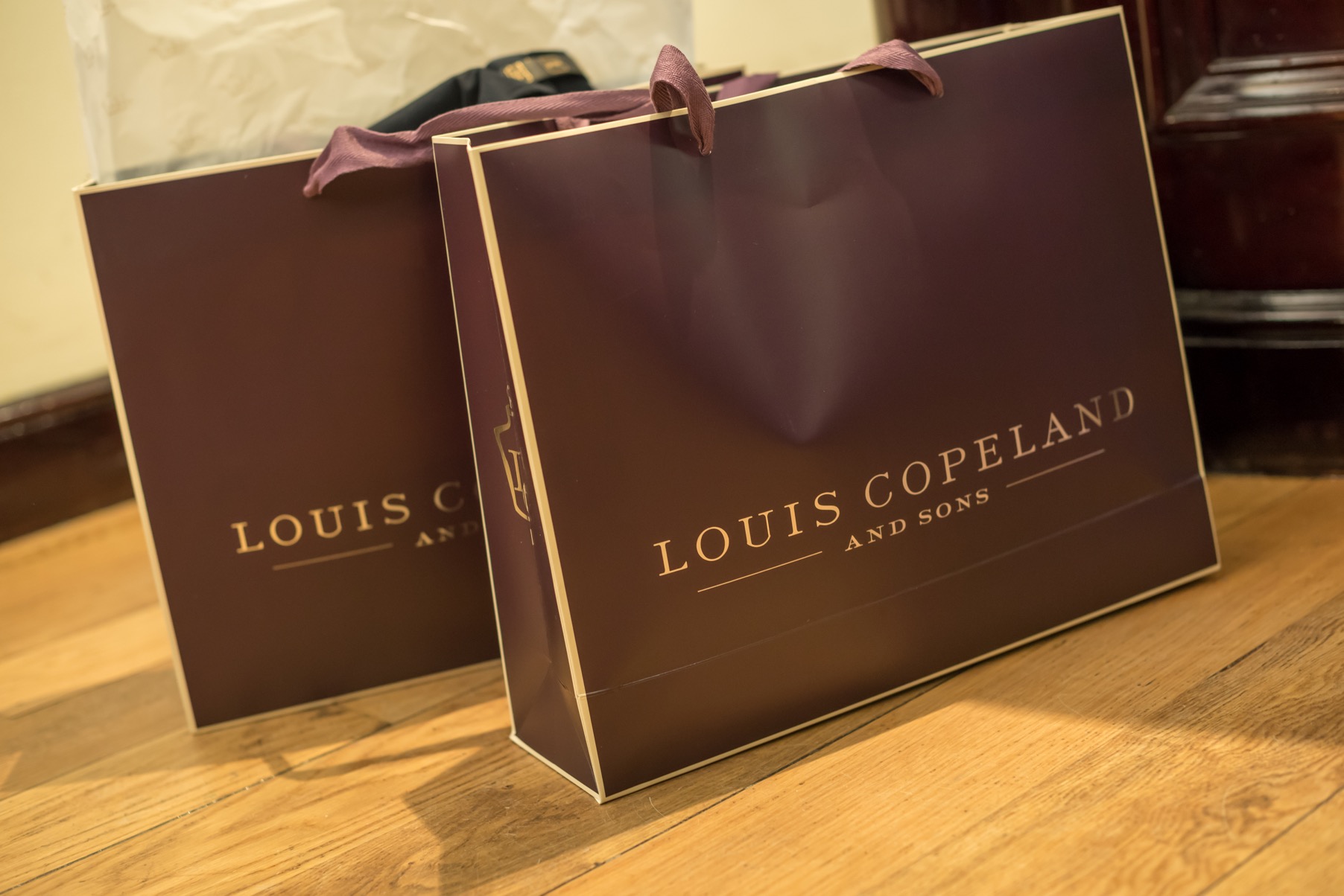 Louis Copeland bags at a Louis Copeland store
