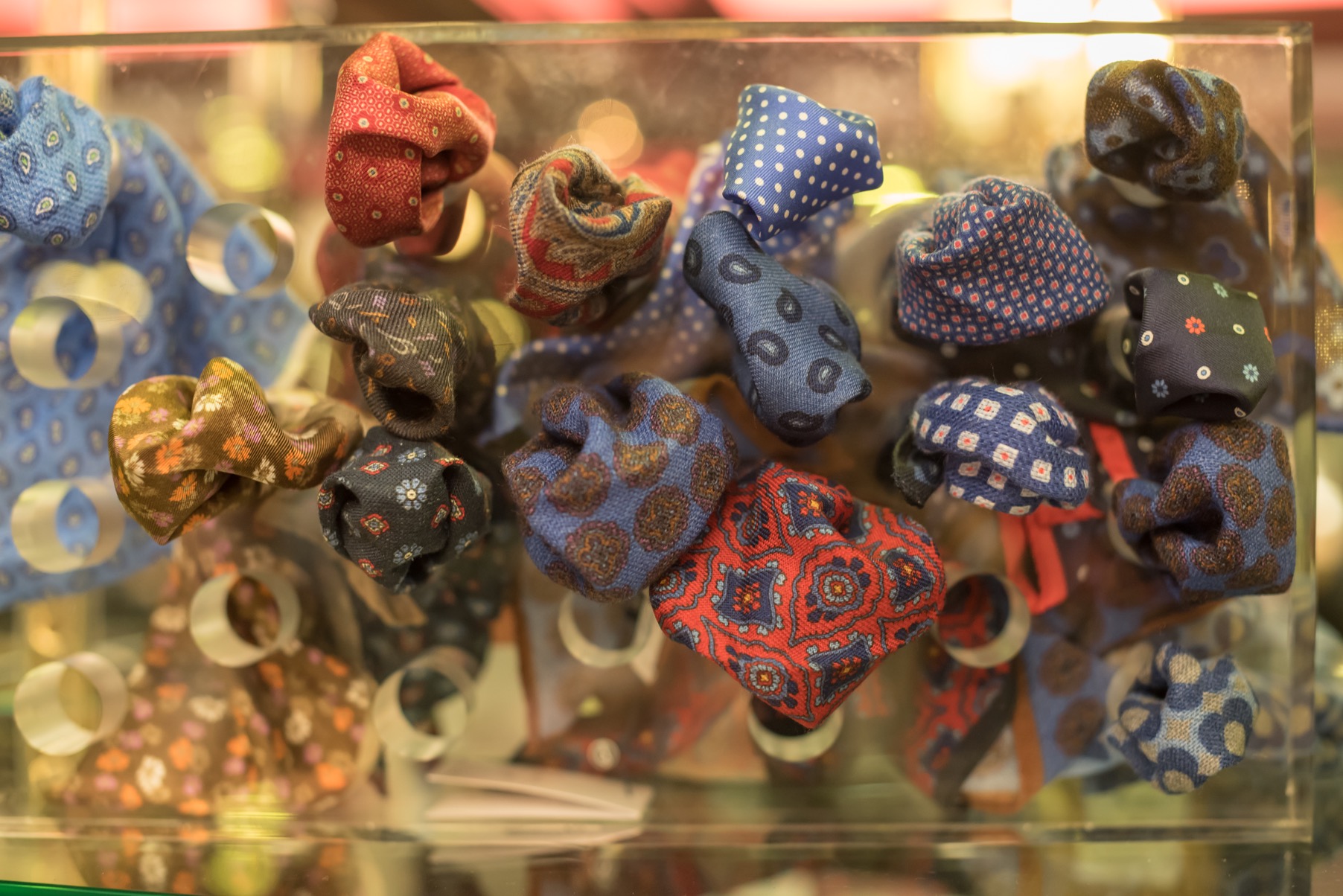 Ties at a Louis Copeland store