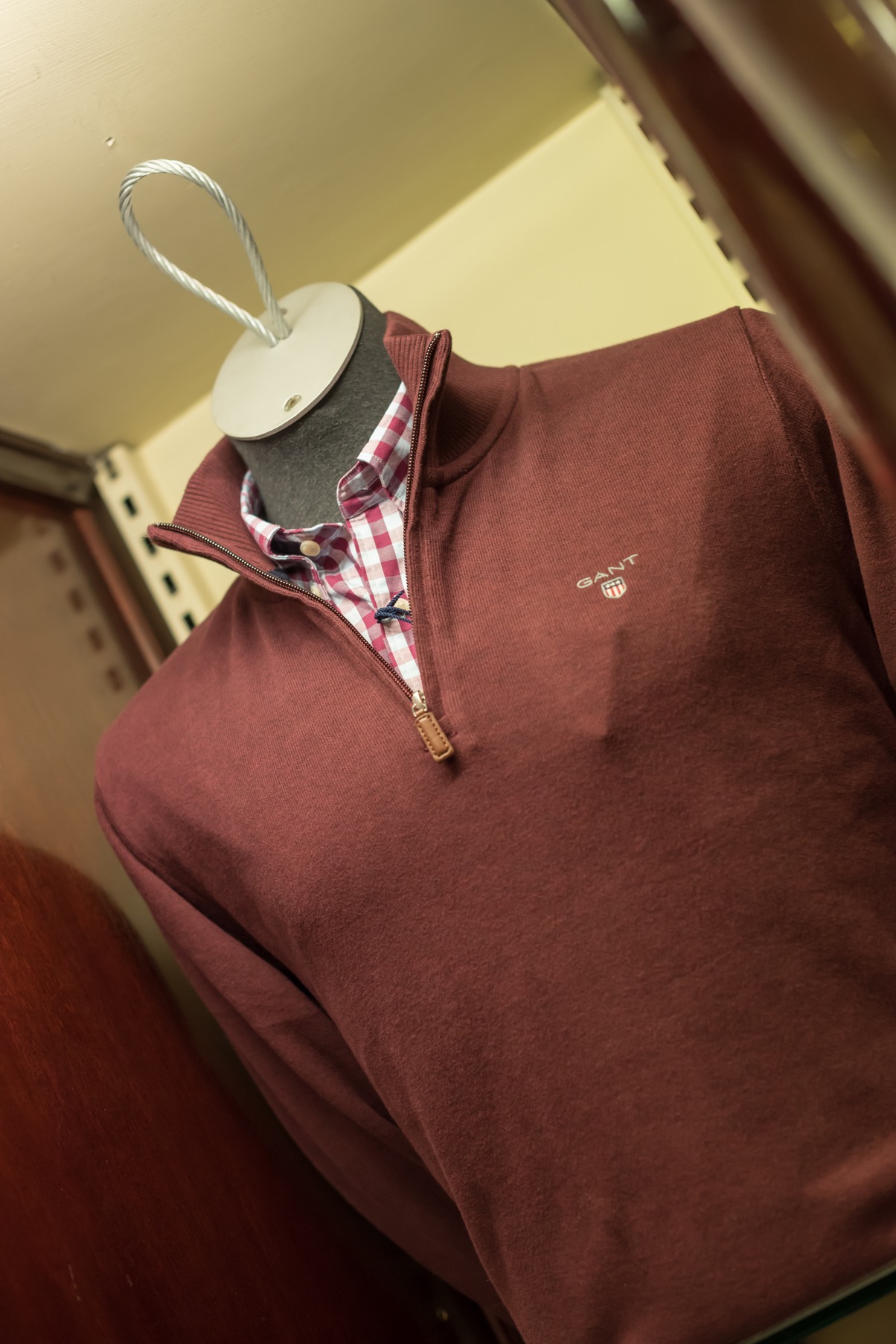 A pullover at a Louis Copeland store