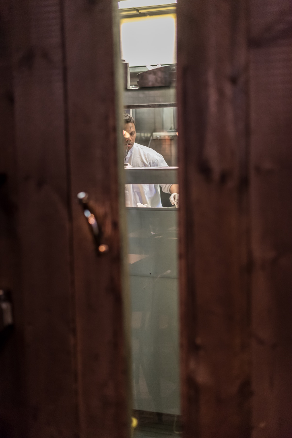 A chef at San Lorenzo's