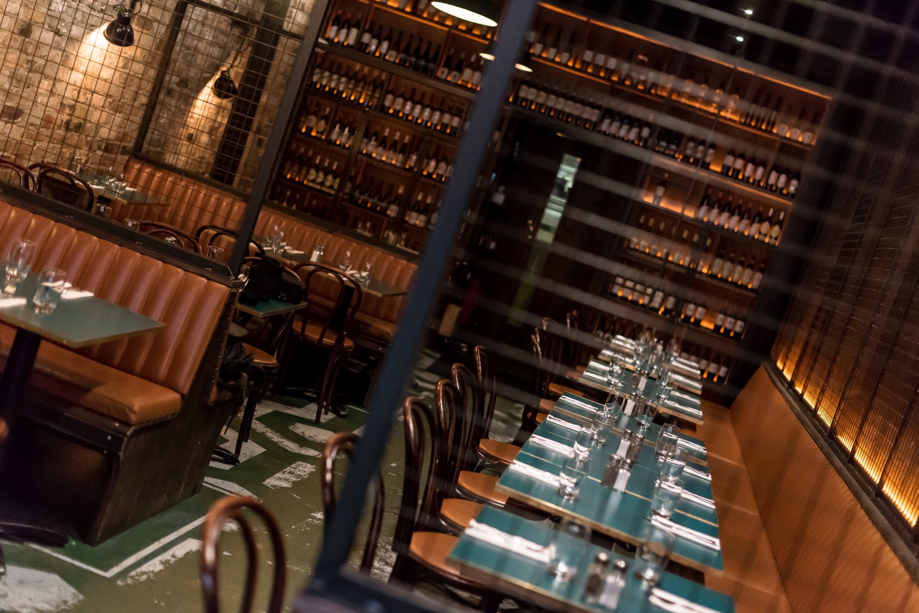 Tables and chairs at San Lorenzo's