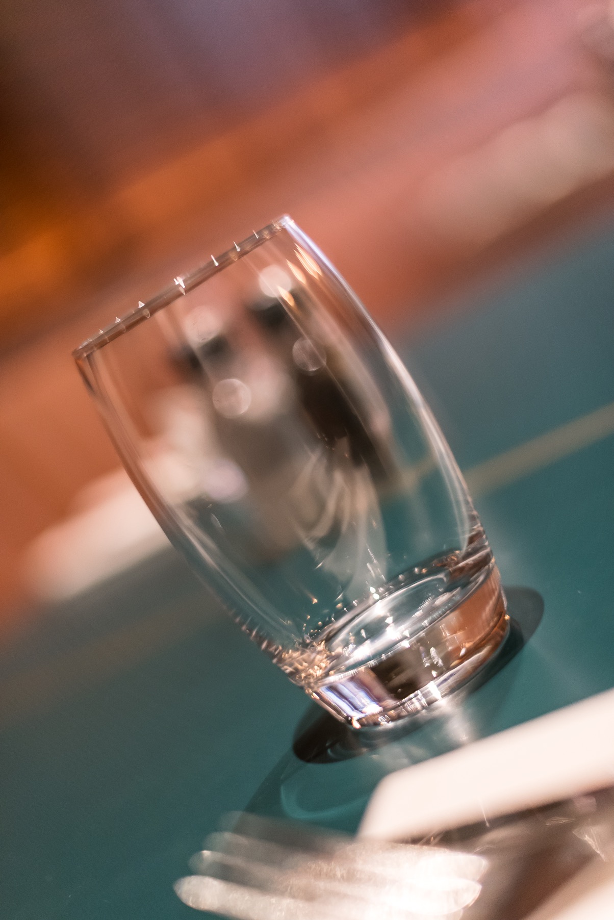 An empty glass at San Lorenzo's