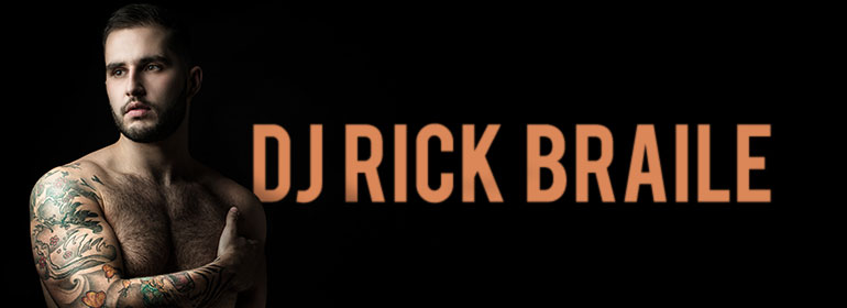 DJ Rick Braile with tattoos on his arm