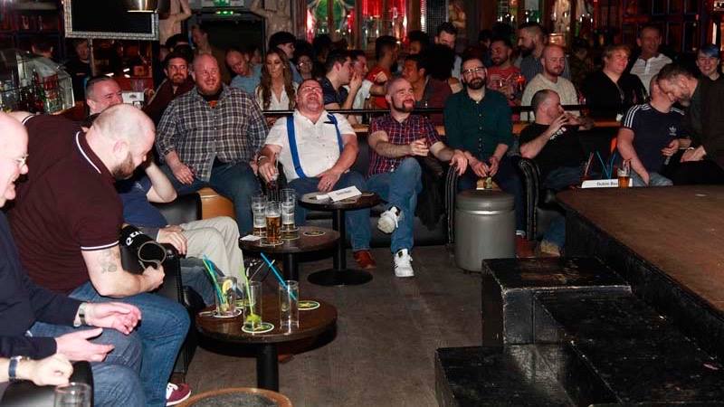 People at the Dublin Bears Dumb Blonde event in the george to raise funds for Gay Switchboard