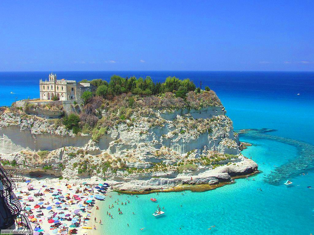 Santa Maria beach in Calabria, Italy
