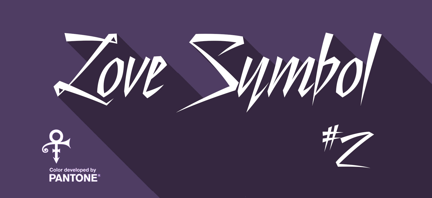 The new Prince colour purple created by Pantone, called love symbol #2