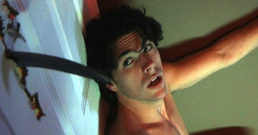 Eddie from Hellbent. character is the sixth on our list of most Iconic LGBT+ character in horror movies
