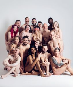 GCN cover for health and wellbeing. 17 of our users pose nude