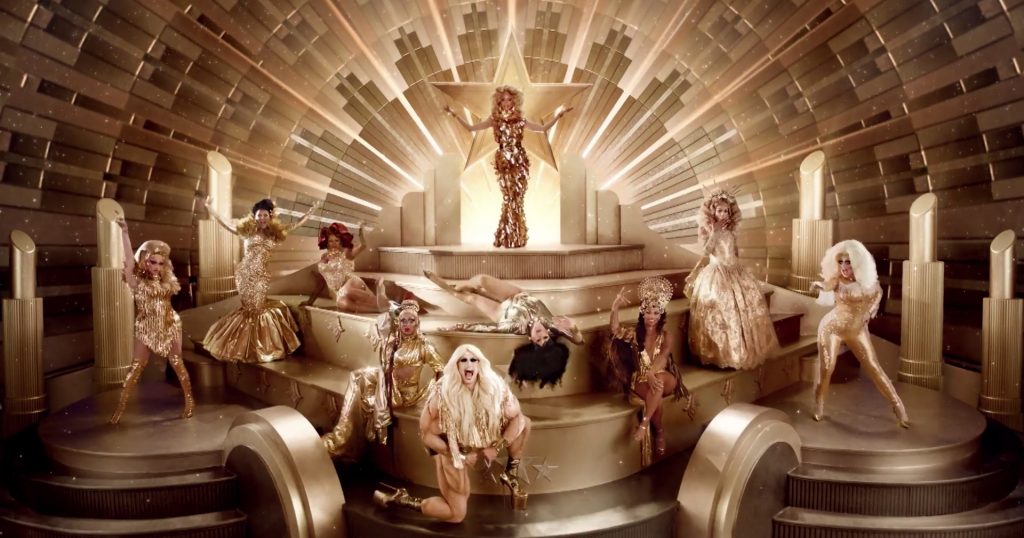The cast of RuPaul's Drag Race All Stars Season 3 posing for the promotional poster.