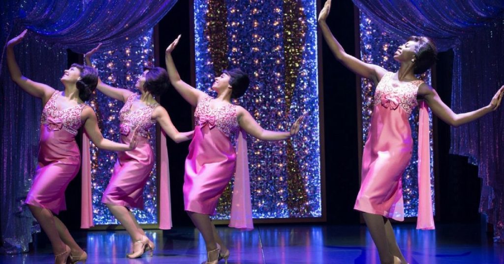 Some of the cast of Beautiful performing