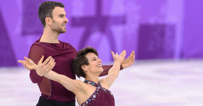 Eric Radford and Meagan Duhamel at the Winter Olympics