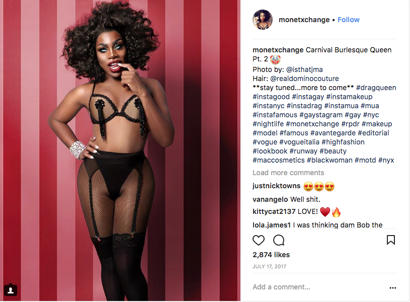 Monét X Change, one of the rumoured contestants of RuPaul's Drag Race Season 10.