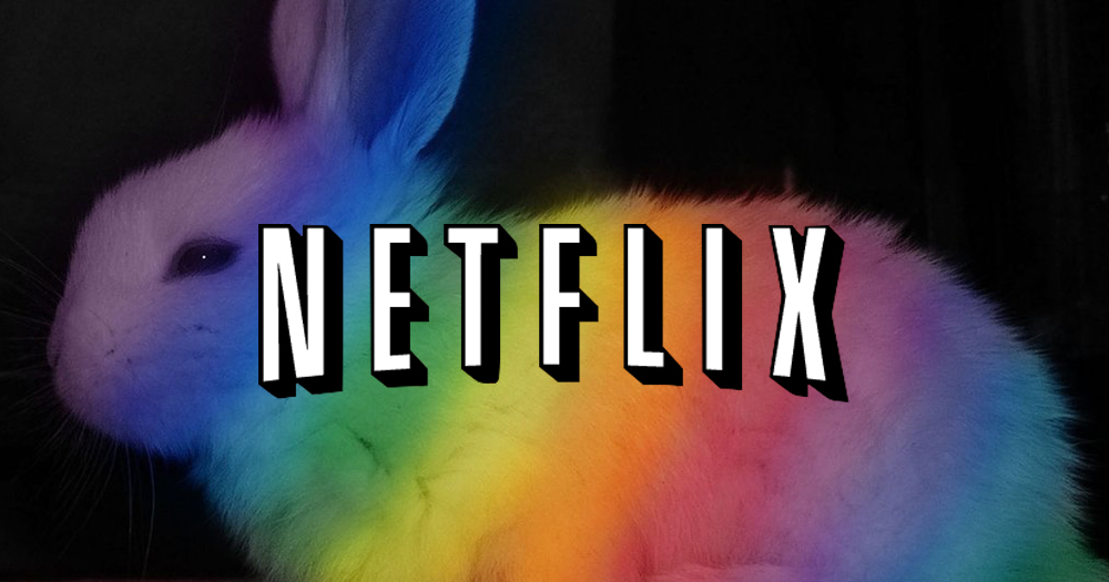 10 Worthy LGBT Films You May Have Missed On Netflix, featuring a rainbow bunny