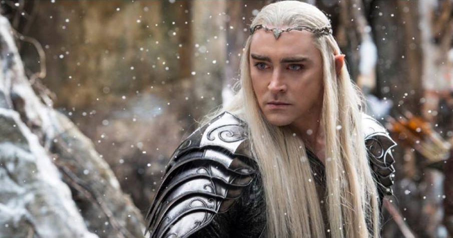 Actor Lee Pace in a scene of The Hobbit