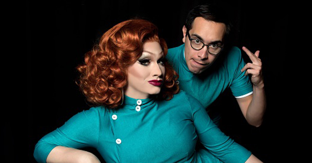 Jinkx is pictured with Major Scales